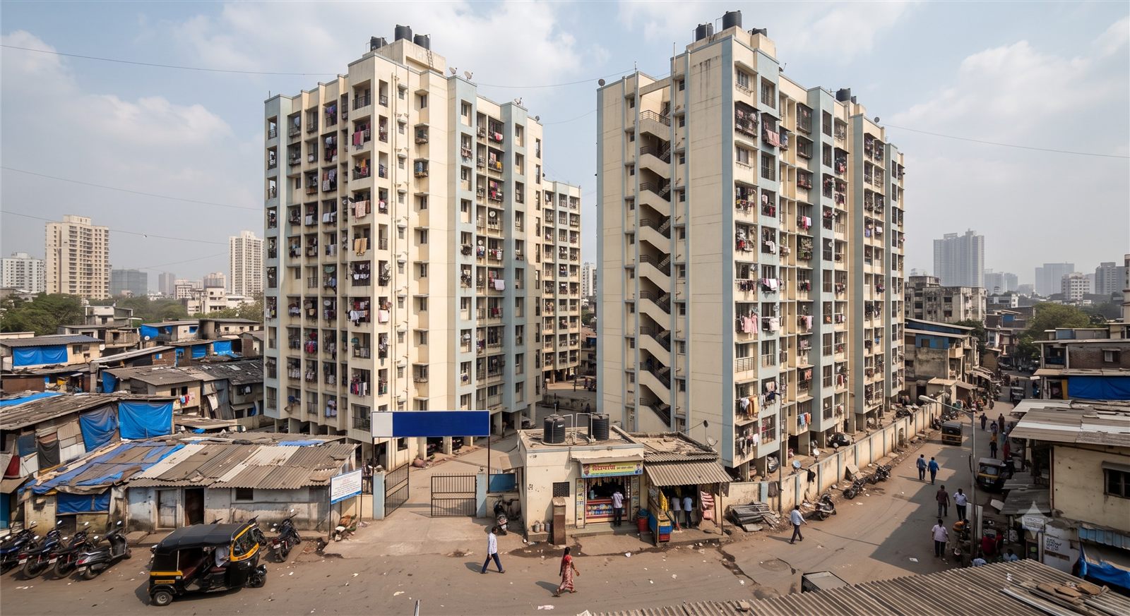 SRA rehabilitation housing project in Mumbai